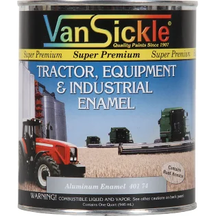 Tractor, Equipment & Industrial Enamel Qt - Satin Aluminum