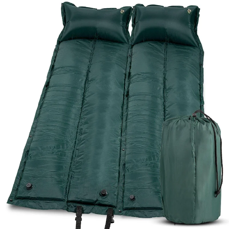 Double Kids Sized Self Inflatable Camping Mattress