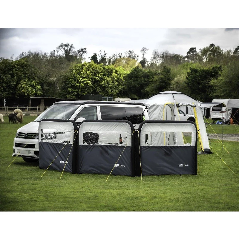 Maypole Air Shield Inflatable Camping Modular Windbreak - 3 Panel