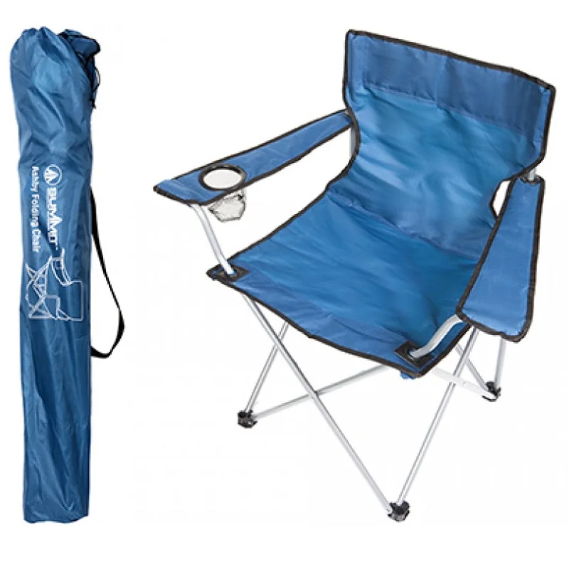 Ashby Folding Camping Chair - Indigo